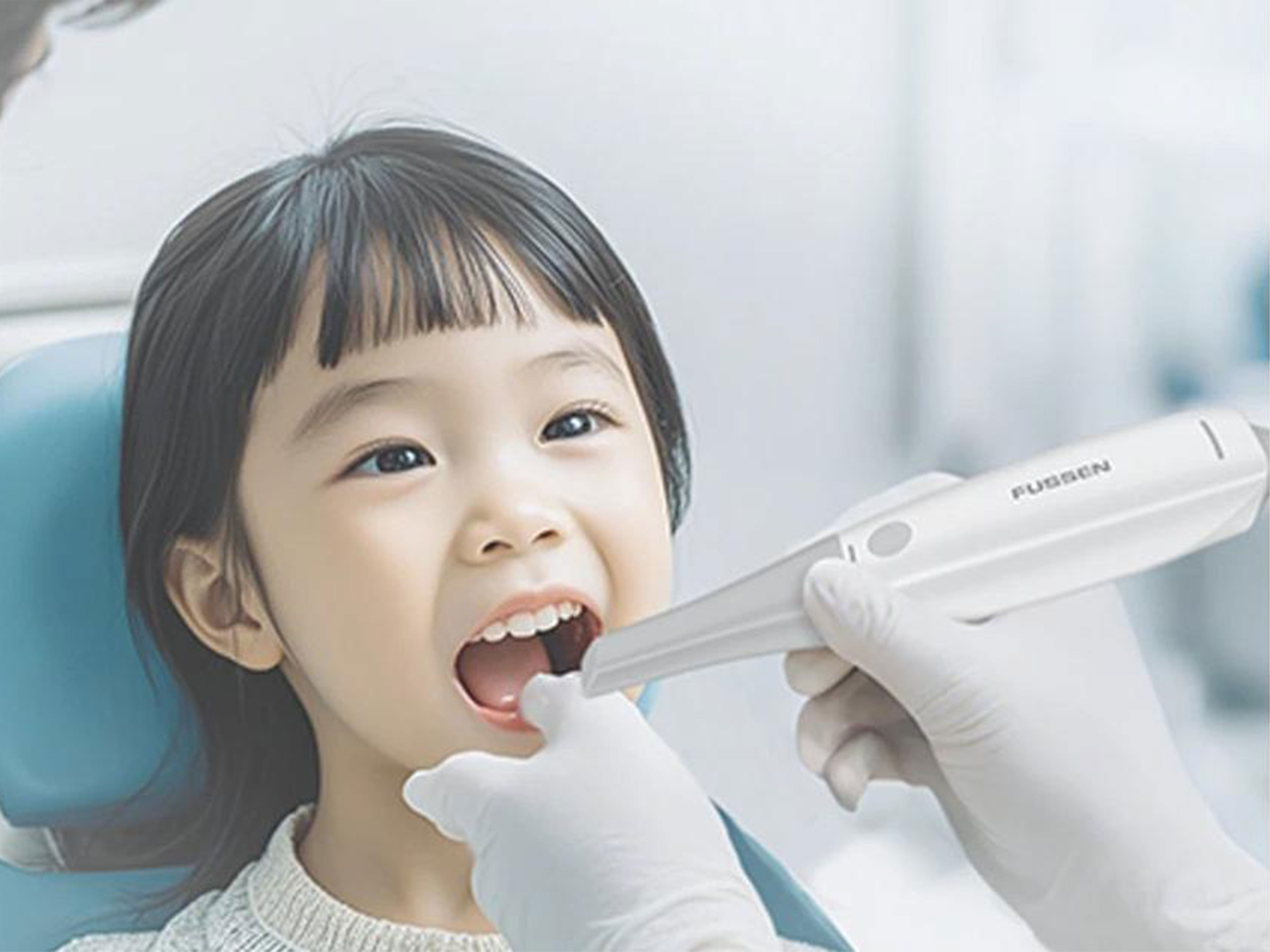 會“引流”的菲森云口掃，1分鐘讓孩子笑著看牙